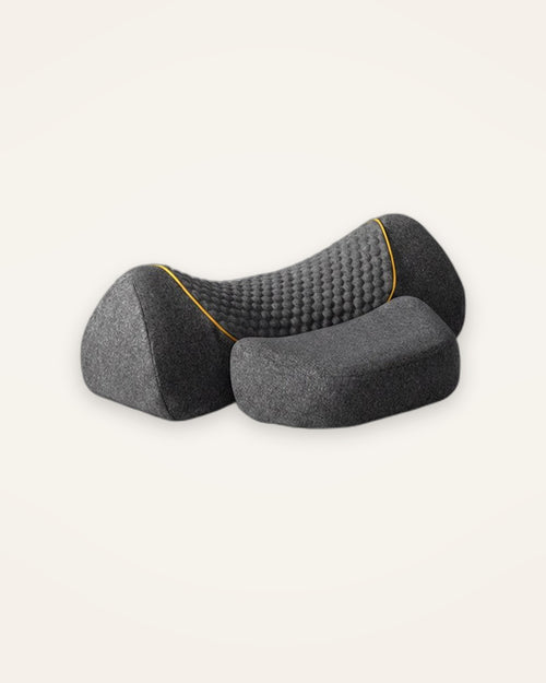 Arvell Neck Support Pillow, Classic Gray