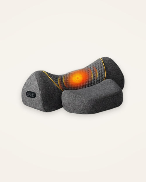 Arvell Neck Support Pillow HeatVibe, Classic Gray