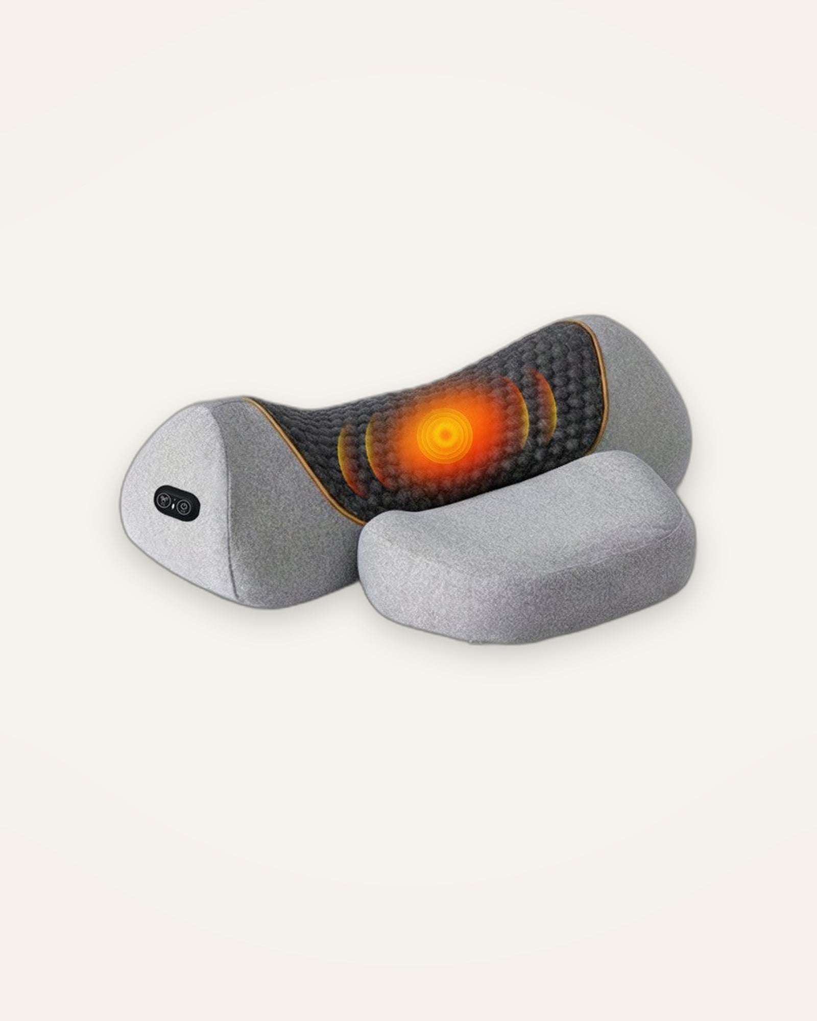 Arvell Neck Support Pillow HeatVibe, Space Gray