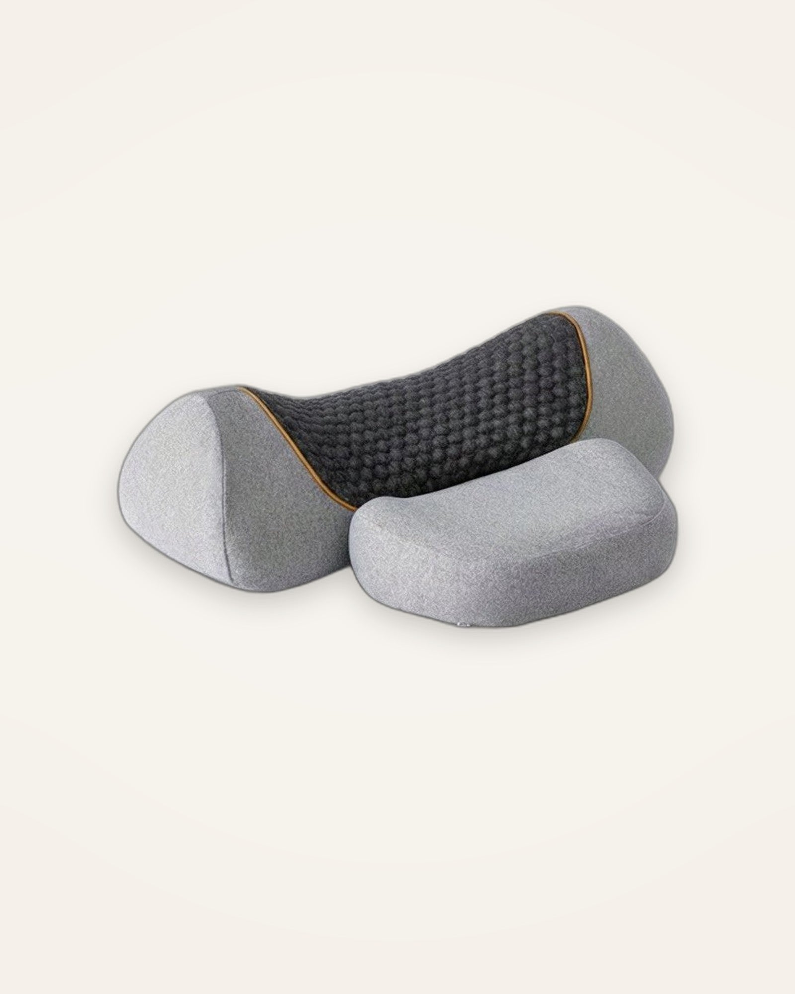 Arvell Neck Support Pillow, Space Gray