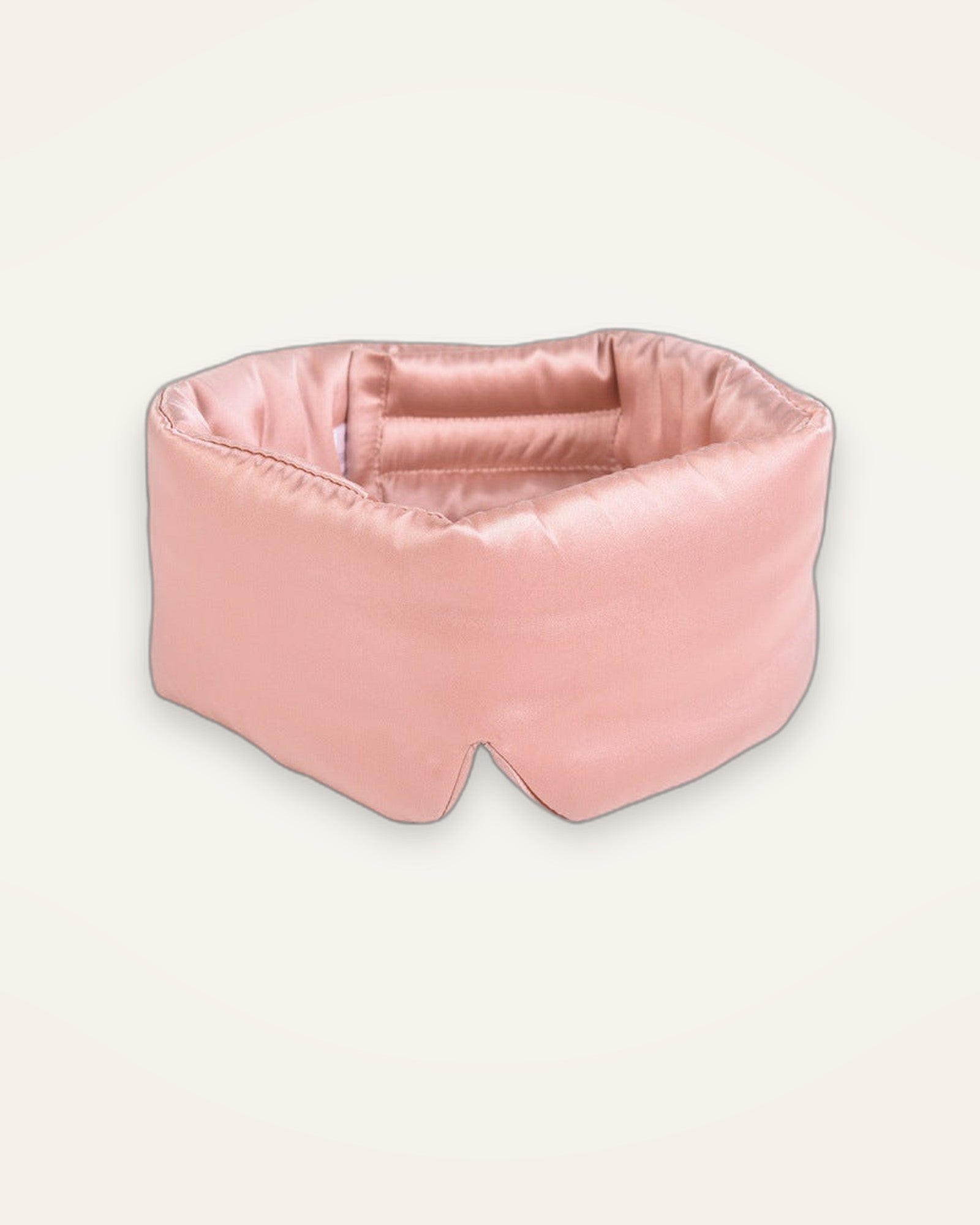 Arvell Mulberry Silk Sleep Mask in Red