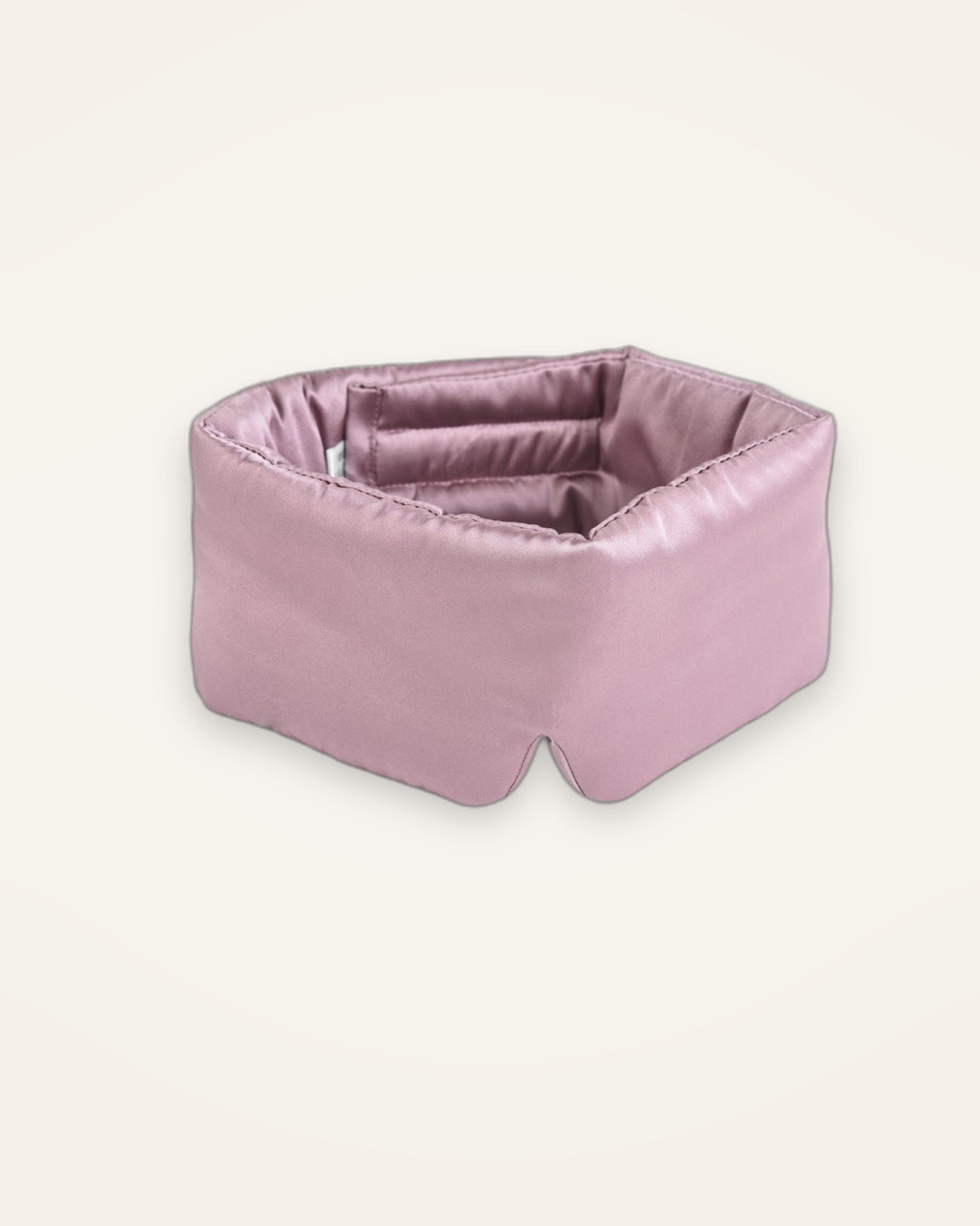 Arvell Mulberry Silk Sleep Mask in Rose
