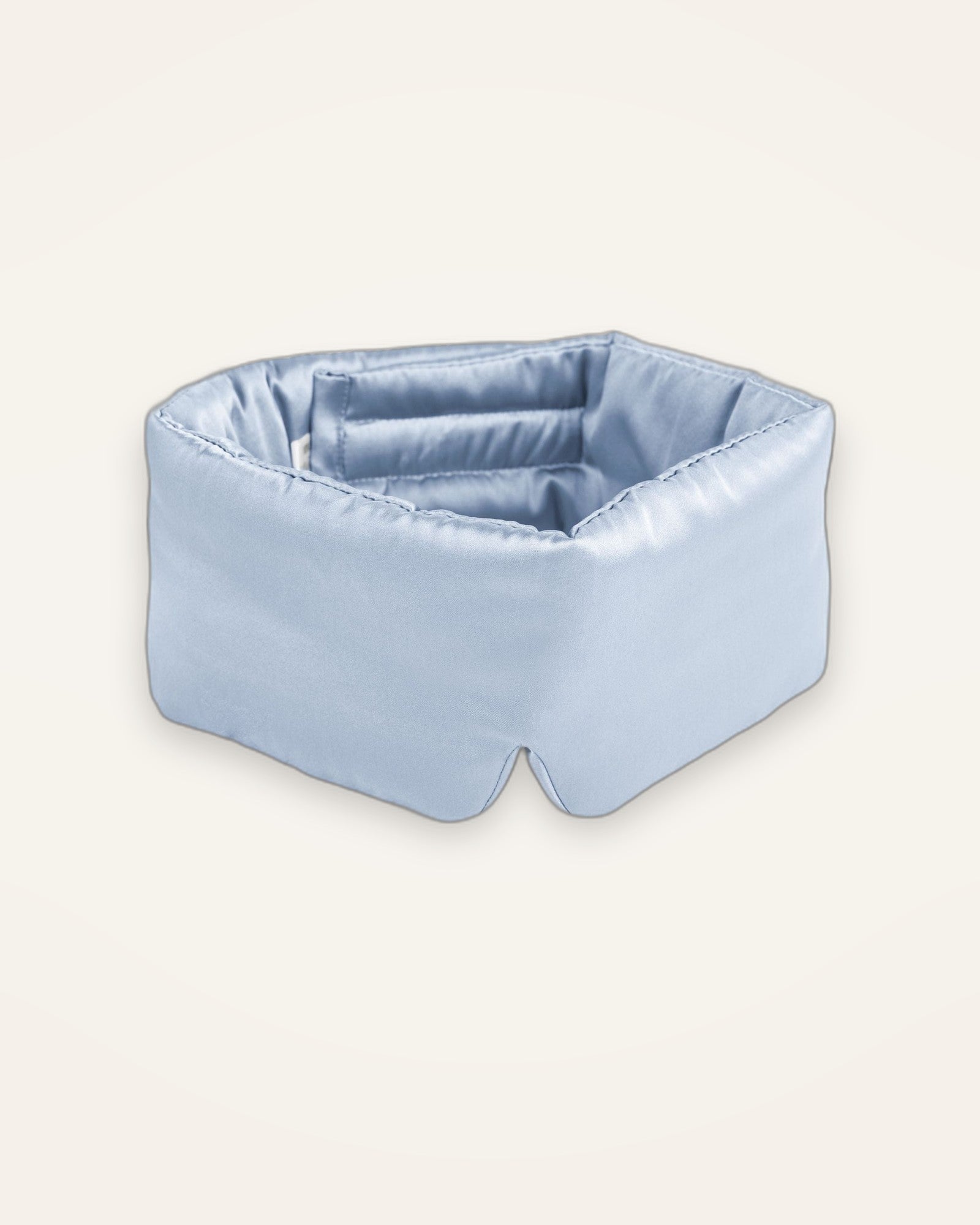 Arvell Mulberry Silk Sleep Mask in Sky Blue