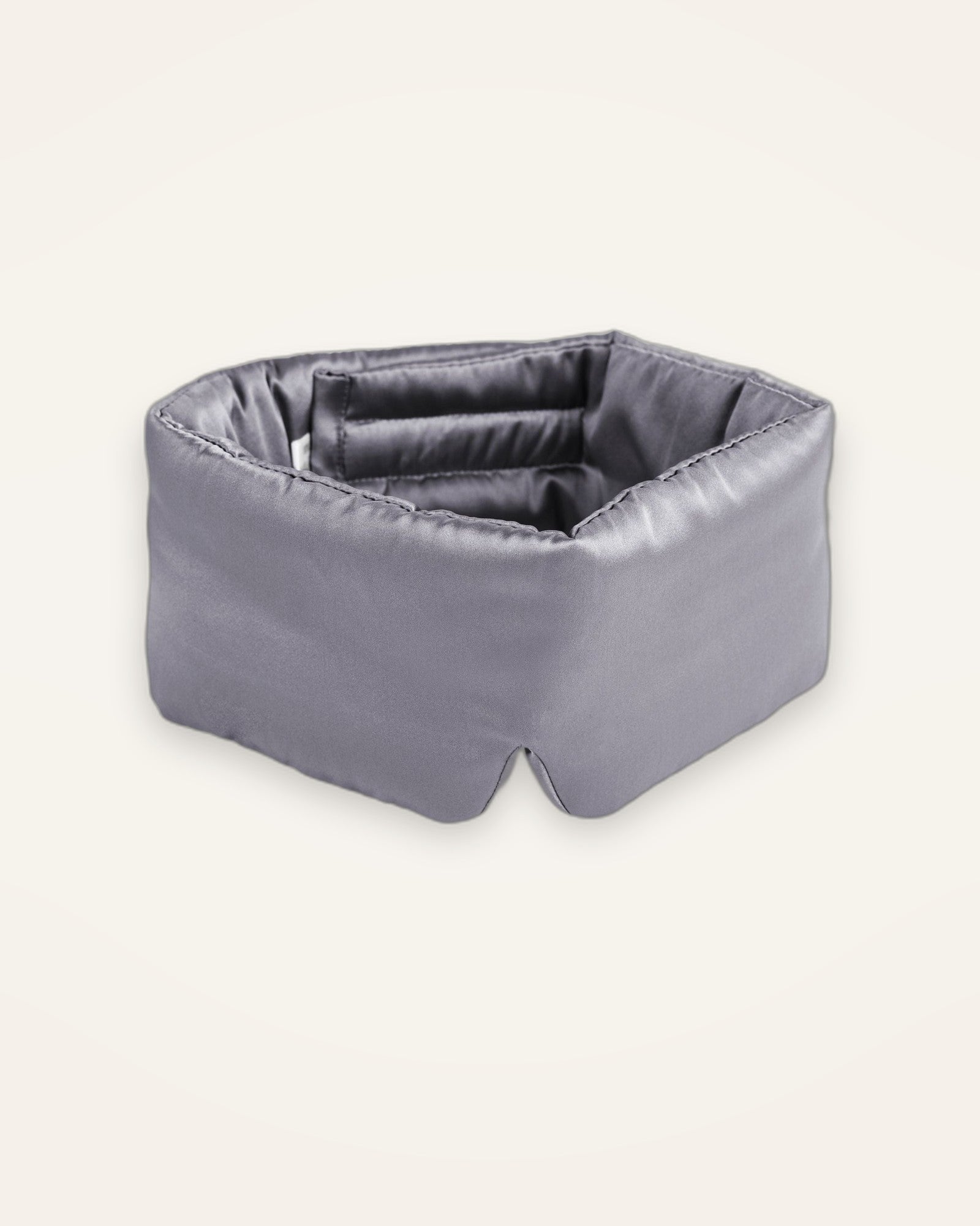 Arvell Mulberry Silk Sleep Mask in Slate