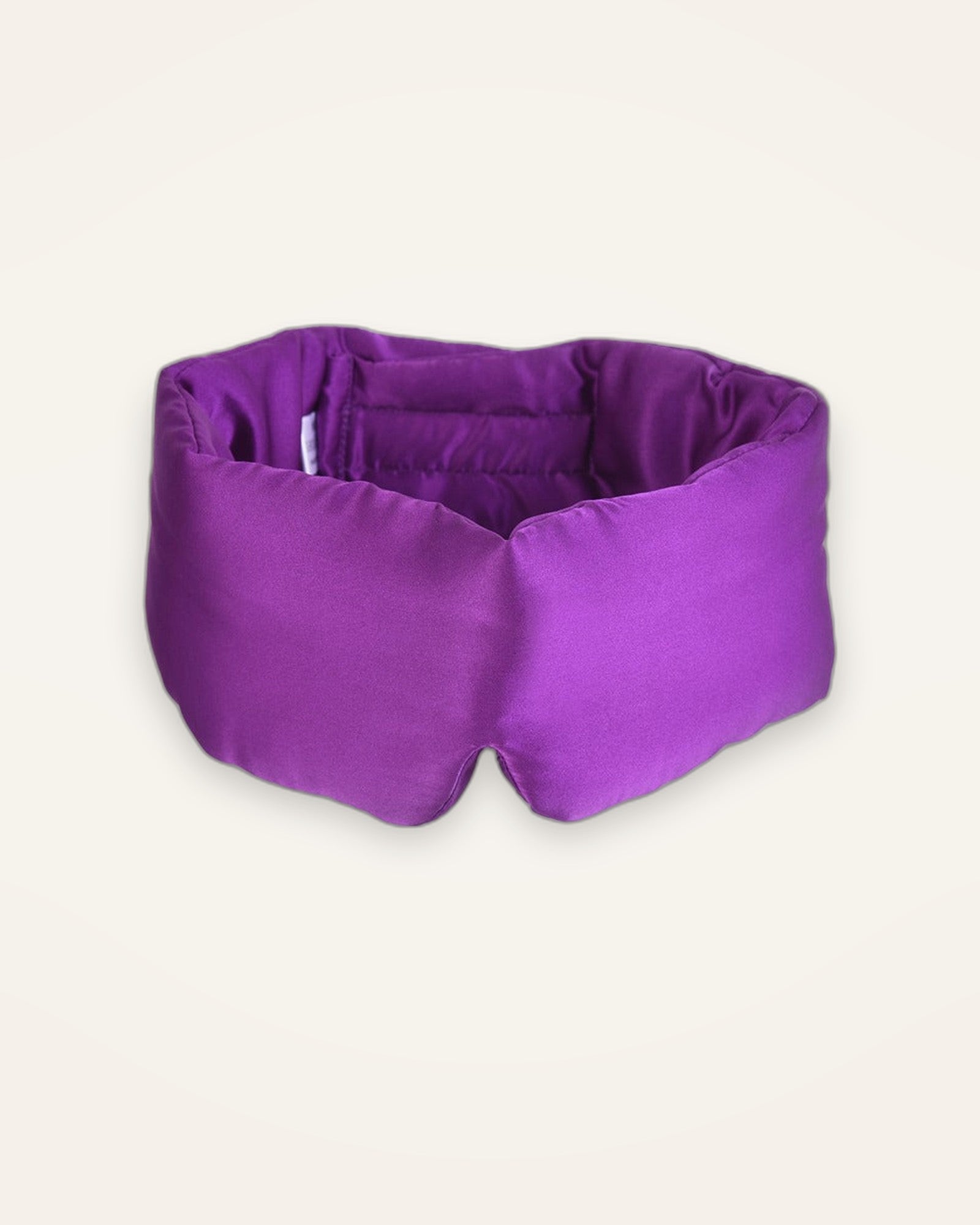 Arvell Mulberry Silk Sleep Mask in Violet